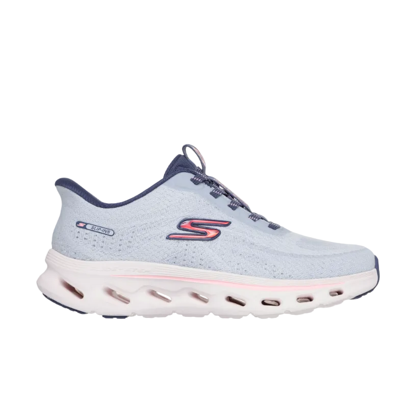 Skechers Womens Trainer 125144 Blue/Pink