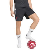 Liverpool FC black shorts with drawstring