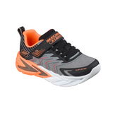 Skechers Boys Trainer S Lights Flex Glow Ultra Prism Pacer Black/Charcoal