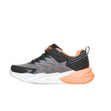 Skechers Boys Trainer S Lights Flex Glow Ultra Prism Pacer Black/Charcoal