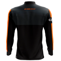 McKeever Kids Armagh Edge 1/4 Zip Charcoal/Black