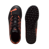 Puma Junior Turf Boot Attacanto Puma Black/Glowing Red