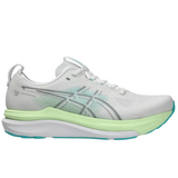 Asics Mens Trainer Gel-Kayano 33 White/Energy Aqua
