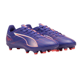 Puma Adults Football Boot Ultra 5 Play FG/AG Lapis Lazuli/PumaWhite/Sunset Glow