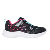 Skechers Girls Trainer Jumpsters2.0-Butterfly Flush Black/Multi