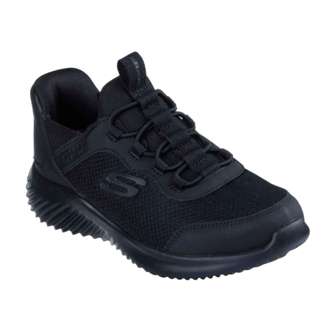 Skechers Boys Trainer Bounder-Brisk-Burst Black