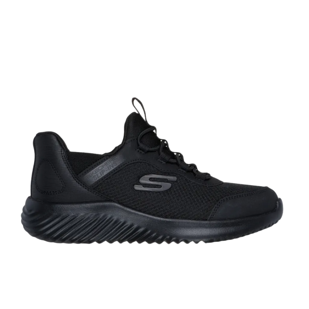 Skechers Boys Trainer Bounder-Brisk-Burst Black