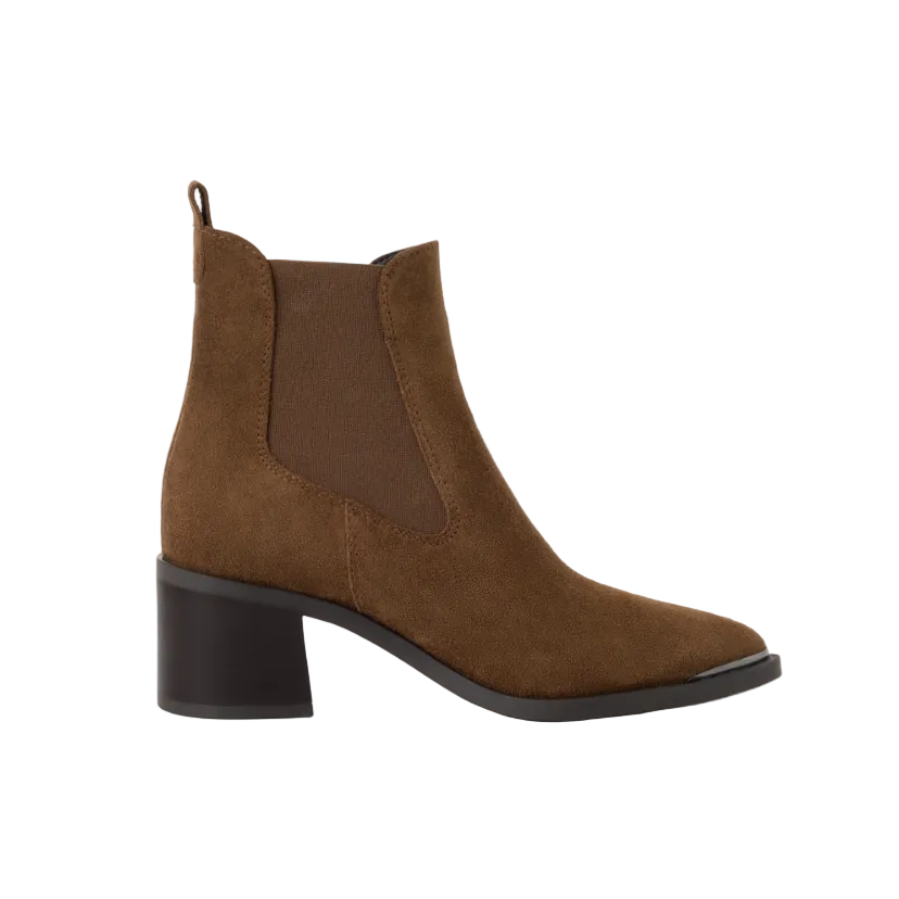 Tamaris women's brown leather boot