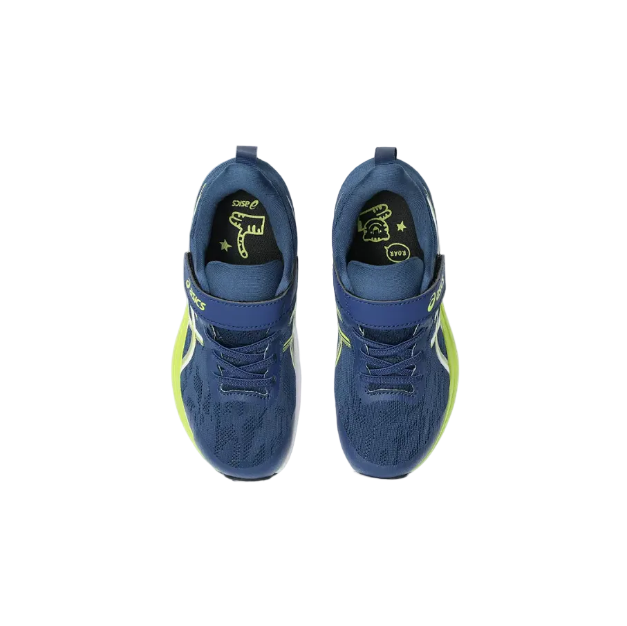 Asics Kids Trainer GT-1000 14 PS Independence Blue/Neon Lime