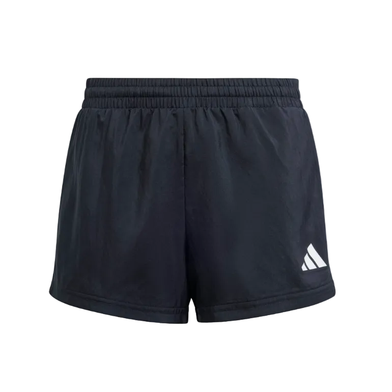 Adidas Girls Shorts Train Essentials 3-Stripe Black/White