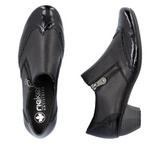 Rieker Womens Shoe 41757-00 Black