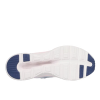 Skechers women's pink and blue mesh lace-up trainer