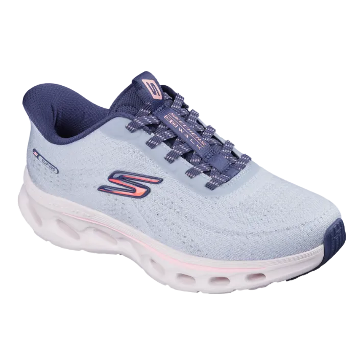 Skechers Womens Trainer Go Walk Glide Step 2.0 Maria Blue/Pink