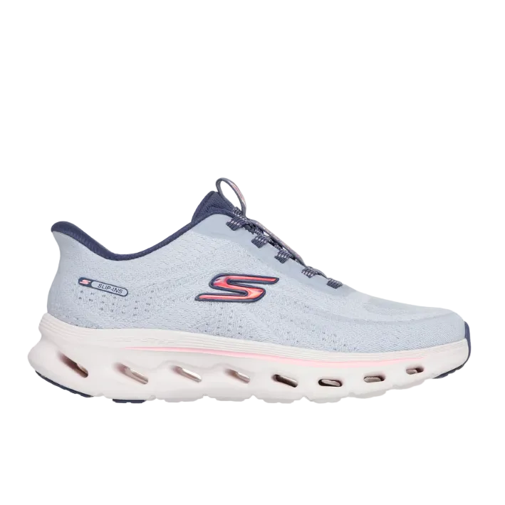 Skechers Womens Trainer Go Walk Glide Step 2.0 Maria Blue/Pink