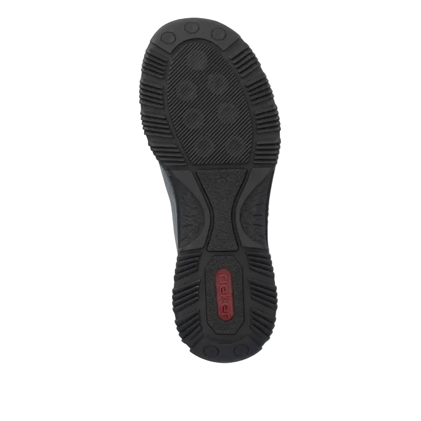 Rieker Womens Shoe N3271-35 Blue Combination