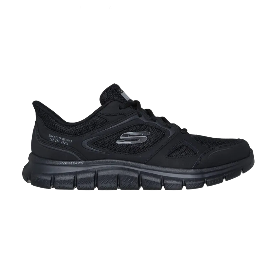 Skechers Mens Trainer Track-Ezral Black