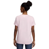 Under Armour Womens T-Shirt Tech SSC Twist Prime Pink/White