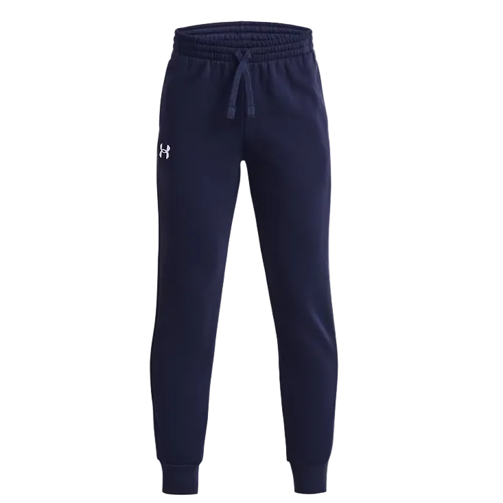 Under Armour Rival boys' midnight navy fleece joggers
