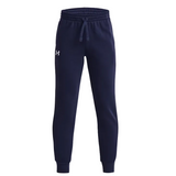 Under Armour Boys Joggers Rival Fleece Midnight Navy/White