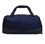 Under Armour Undeniable 5.0 small navy and silver duffle bag, water-repellent