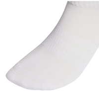Adidas Adults Socks 3 Pack Cushioned Essential Ankle White/White/Black