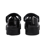 Kickers Youth Girls Kori T-Bar Patent Black