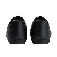 Kickers kids' black leather shoe