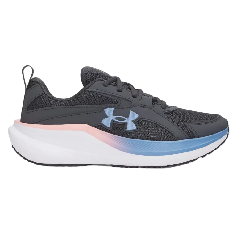 Under Armour Kids Trainer GGS Assert 11 Anthracite/Posh Pink/Blue Float