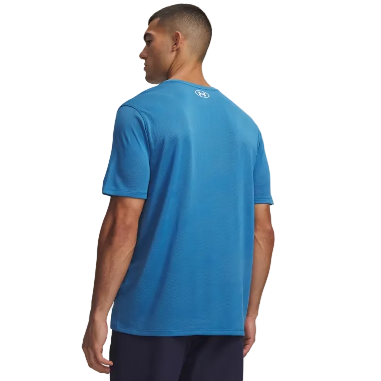 Under Armour men's white and blue shorts