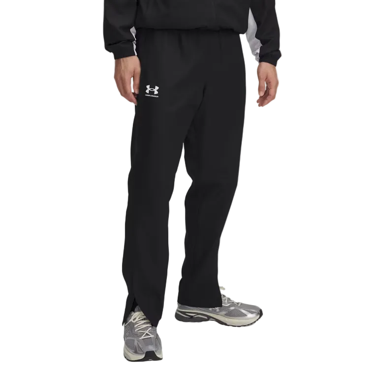 Under Armour men's black and white trousers with zip
