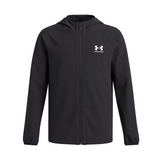Under Armour boys' black and white jacket with zip