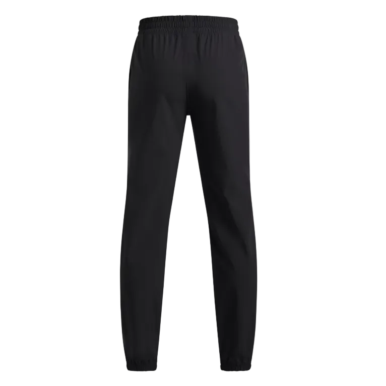 Under Armour Boys Vibe Woven Joggers Black/White