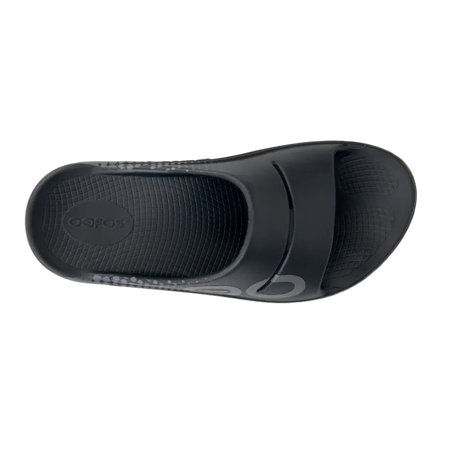 Oofos Slider Ooahh Sport Black Matrix