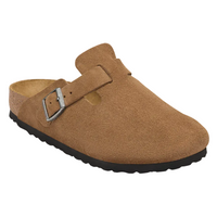 Birkenstock Boston dark brown clog