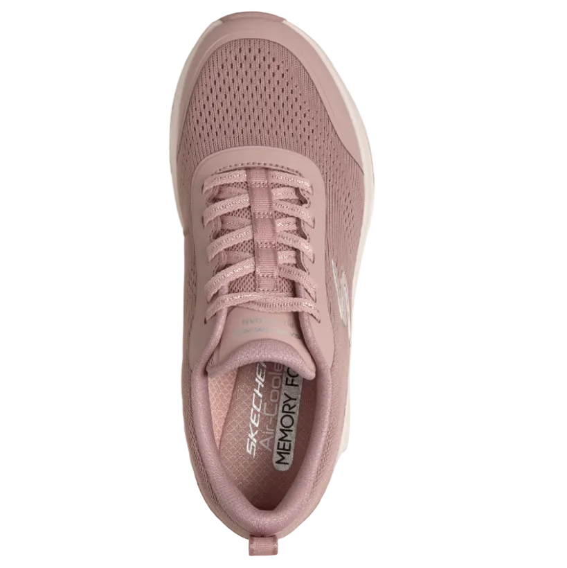 Skechers Womens Trainer Plush Foam Mauve