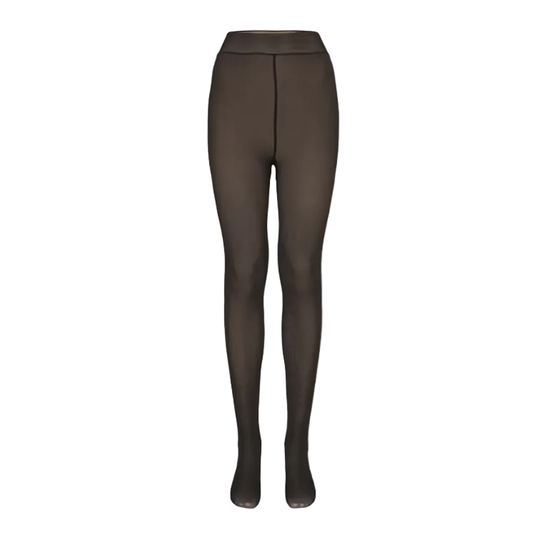 Ichi women's Almina black tights