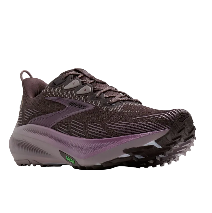 Brooks Womens Trainer Ghost Trail Raisin/Purple/Metallic