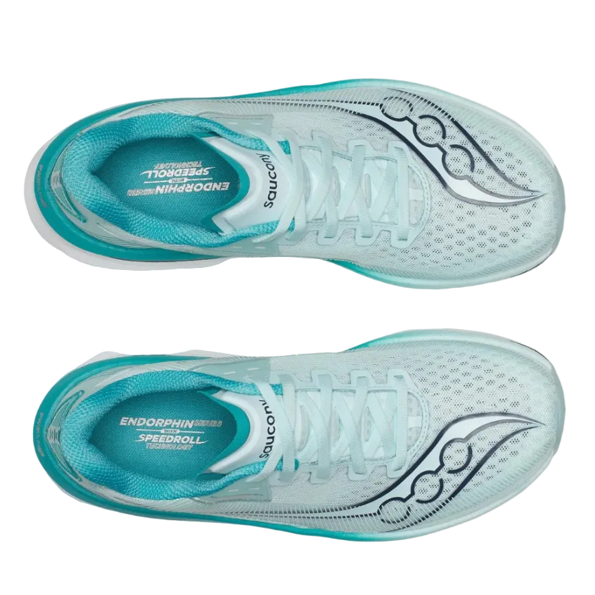 Saucony Womens Trainer Endorphin Azura Spa/Tranquil Turquoise
