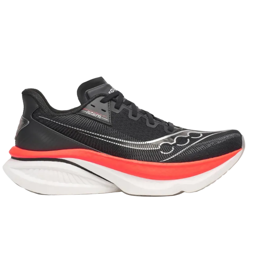 Saucony Mens Trainer Endorphin Azurra Black/Vizired