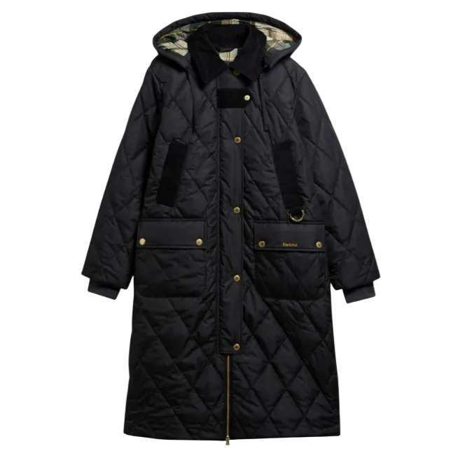 Barbour Rudson women's black quilted jacket