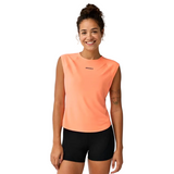 Brooks Dash Cooling women's cyber peach short-sleeve running t-shirt