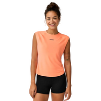Brooks Dash Cooling women's cyber peach short-sleeve running t-shirt