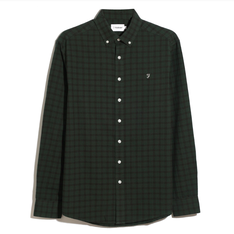 Farah Mens Shirt Sidney Pine