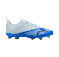 Puma Junior Football Boots Ultra Play 7 FG/AG Ultra Blue/Icy Blue
