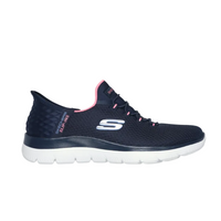 Skechers Womens Trainer Summits Diamond Dream Navy/Pink