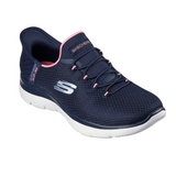 Skechers Womens Trainer Summits Diamond Dream Navy/Pink
