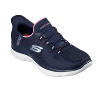 Skechers Womens Trainer Summits Diamond Dream Navy/Pink