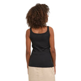 Kaffe Womens KAcarna Tank Top Black Deep