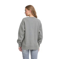 ICHI Womens IHOlinne Sweatshirt Grey Melange
