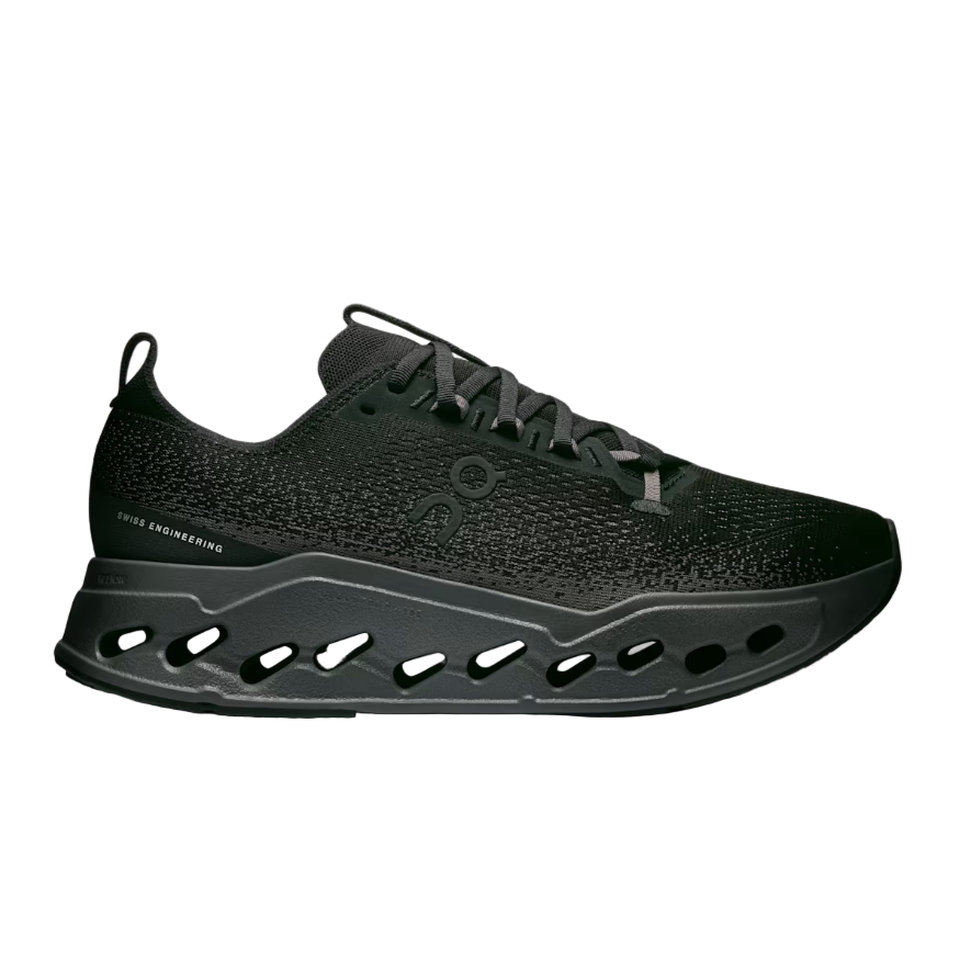 On Running Womens Cloudsurfer Max Black/Eclipse